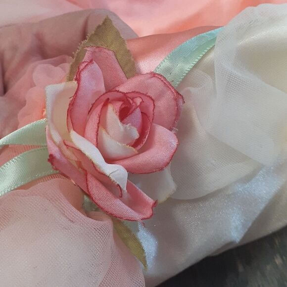 Munchkin costume Pretty in pink Curtain Call /leotard, size 6C/headpiece - Picture 8 of 8